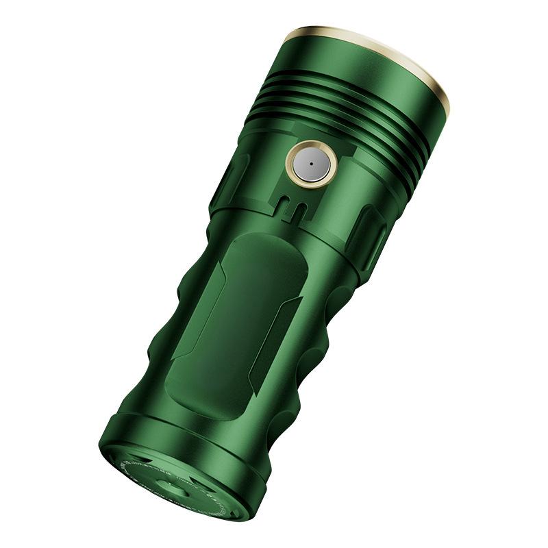 Strong Light Flashlight Ultra Bright Charging Outdoor Laser Spotlight Patrol Long Range Multi functional