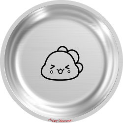 304 Stainless Steel Children's Car Dinner Plate Baby Kindergarten Cartoon Plate