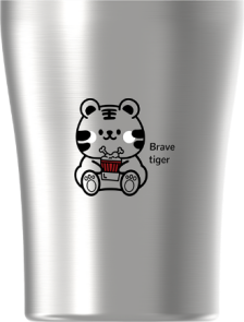 Children's Stainless Steel Cup Good Back School Lunch Water Cup - 缩略图 2