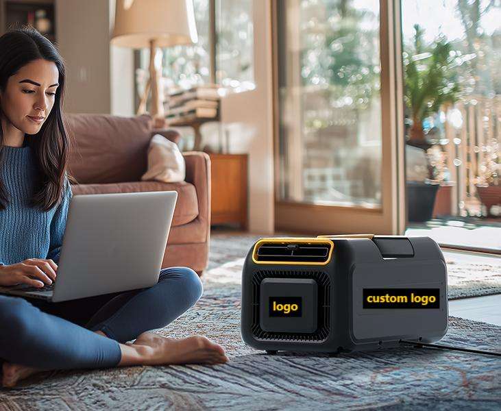 Strong Wind Blow Air Ac Portable Small Air Conditioner Mini air Conditioning for Room Camping - 缩略图 2