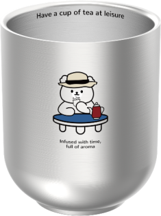 Cute Animal Children Cup Non-breakable Stainless Steel Tumbler - 缩略图 3