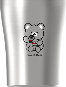 Children's Stainless Steel Cup Good Back School Lunch Water Cup - 缩略图 3