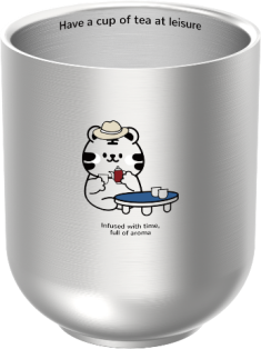 Cute Animal Children Cup Non-breakable Stainless Steel Tumbler - 缩略图 2