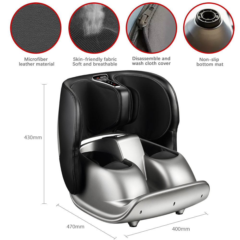 Electronics Wireless Homedics Vibration Shiats Foot Massager Machine for Blood Circulation & Pain - 缩略图 3