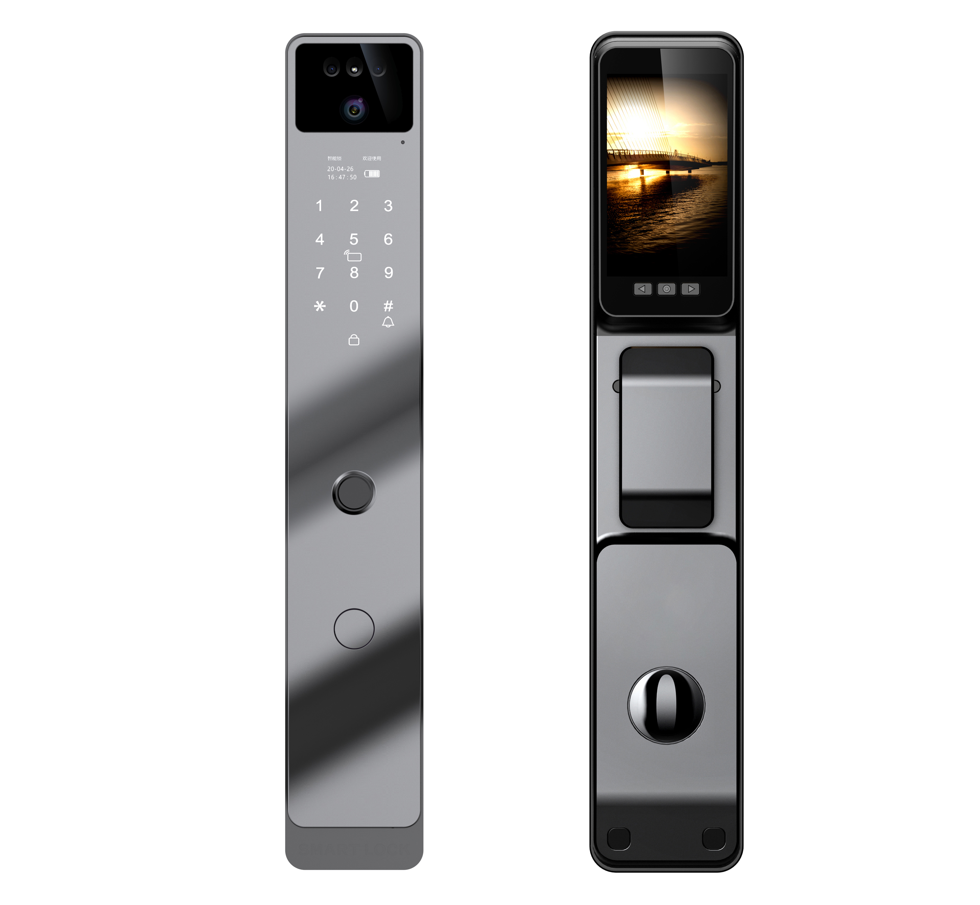 Residential Digital Smart Locks For Hotel Door Lock Smart Home Connection