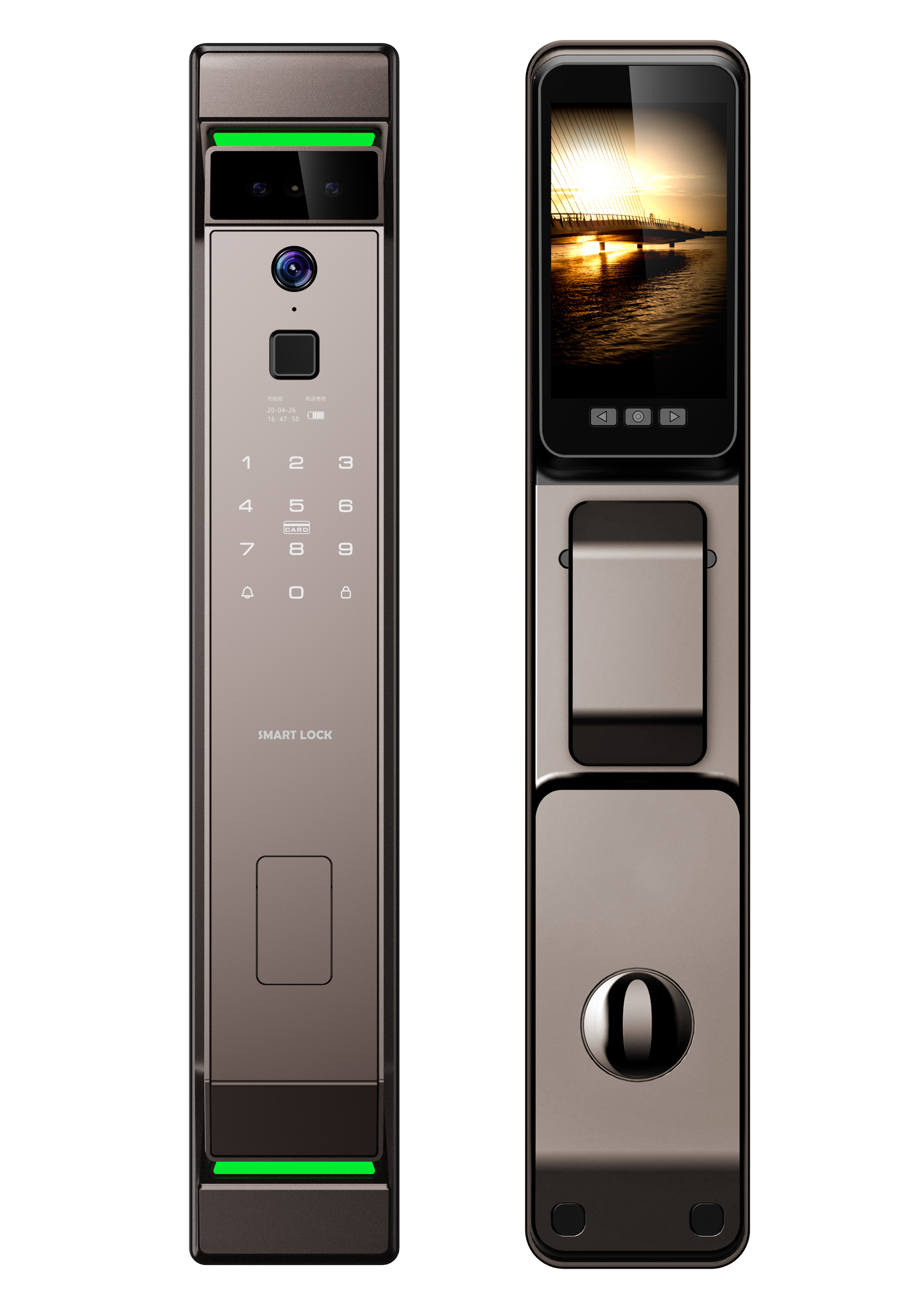 Fully-Automatic Lock Digital Electronic Fingerprint Lock Tuya APP TTlock Smart Door Lock